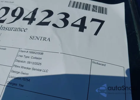 2017 Nissan Sentra S/Sv/Sr/Sl z USA, uszkodzony, nr VIN 3N1AB7AP9HY385999